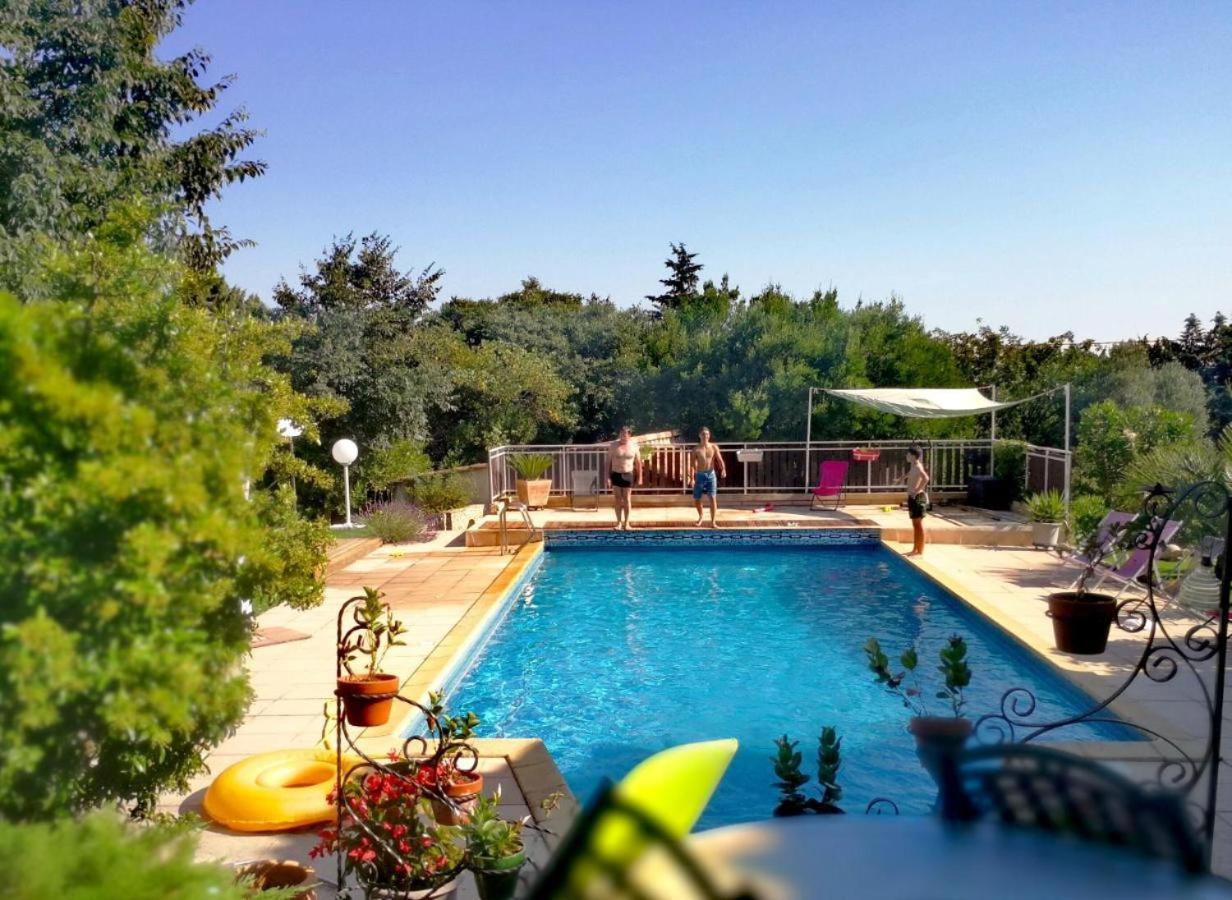 Les Gites Du Mas Des Cigales Nîmes Exteriér fotografie